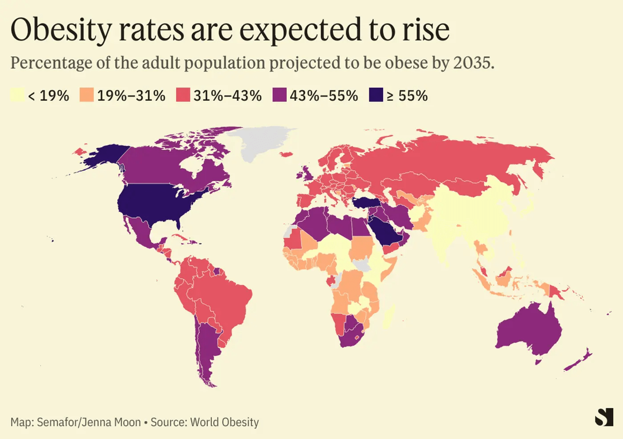 Projected Obesity Rates 2035