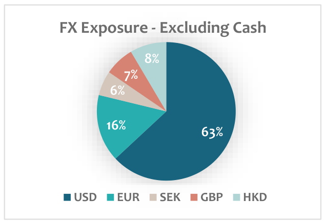 FX Exposure - Excluding Cash